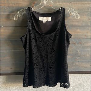 American Glamour Dressy Black Tank Top